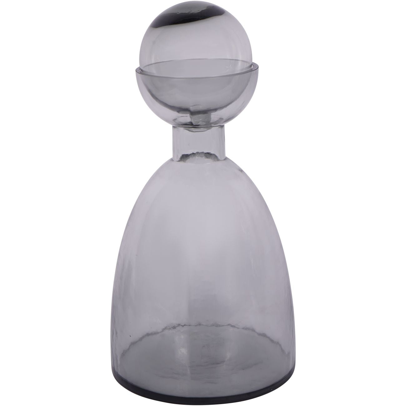 Vitrum Smoked Glass Bottle Vase Large